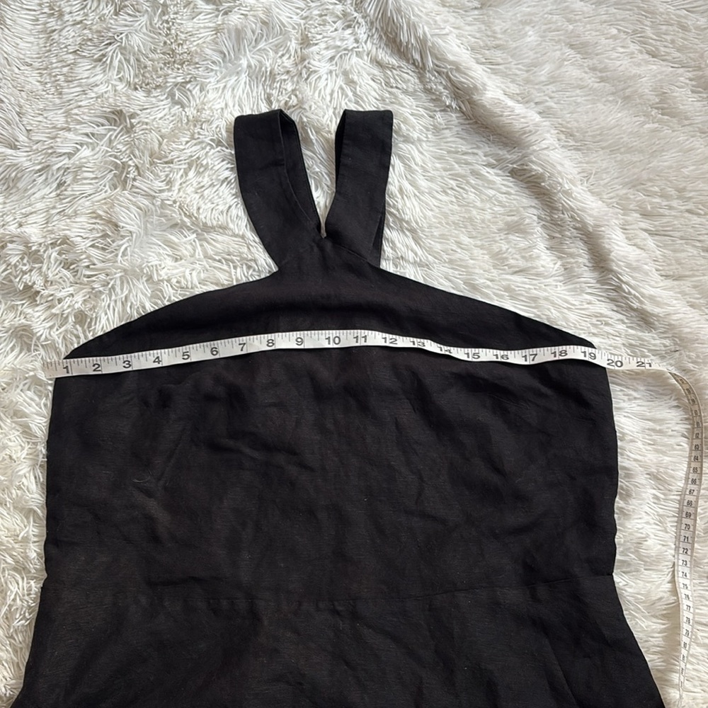 Ann Taylor Factory Cross Front Linen Top - Picture 4 of 8